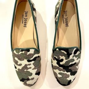 Jon Josef Needlepoint Loafers - Gatsby Camouflage (Camo)